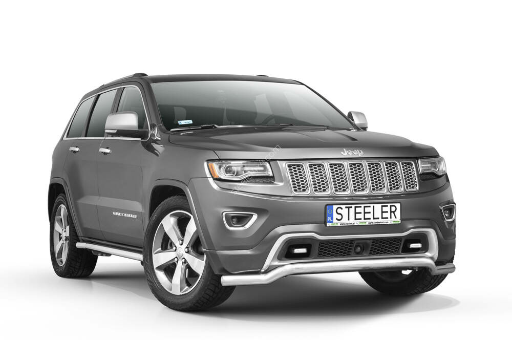 Kuvassa Etupuskurin suojarauta Jeep Grand Cherokee 2015-2018