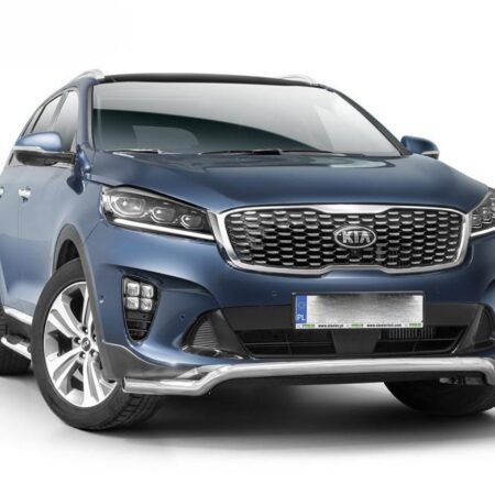 Kuvassa Etupuskurin suojarauta Kia Sorento 2018-2020
