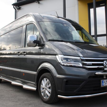 Kuvassa Maskin kromisarja, Volkswagen Crafter 2017-.