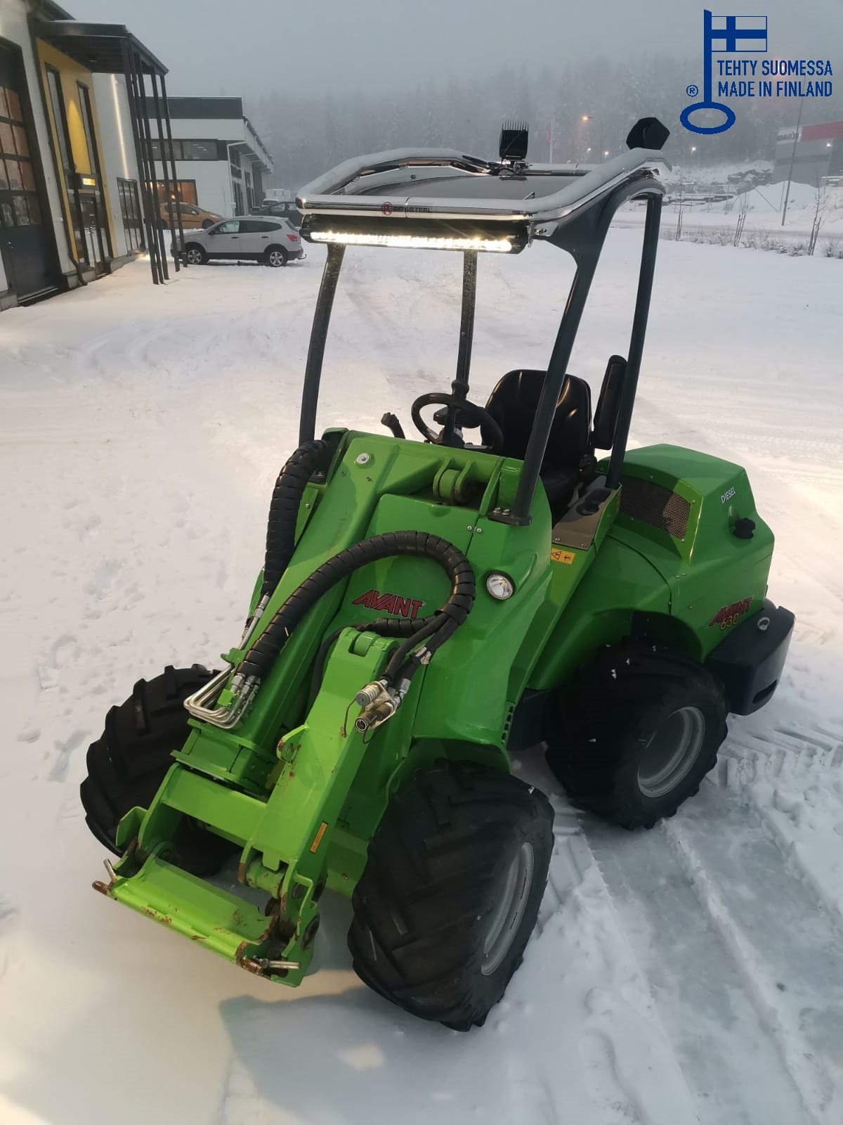 Pienkuormaajien varusteet