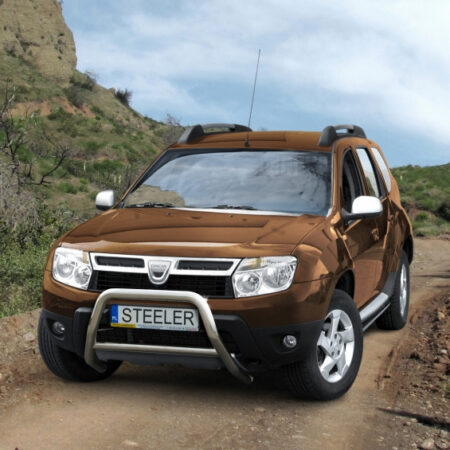 Kuvassa STEELER Lisävaloteline Dacia Duster 2010-