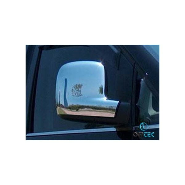 Kuvassa Peilin kromikuoret VW T5 2003-2009 / Caddy 2011-