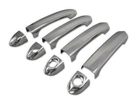 Kuvassa Ovenkahvojen kromisarja VW Crafter 2017-