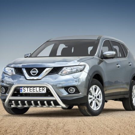 Kuvassa STEELER Lisävaloteline Nissan X-Trail 2014-
