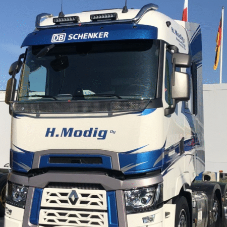 Kuvassa Lintuverkko Renault T- sarja