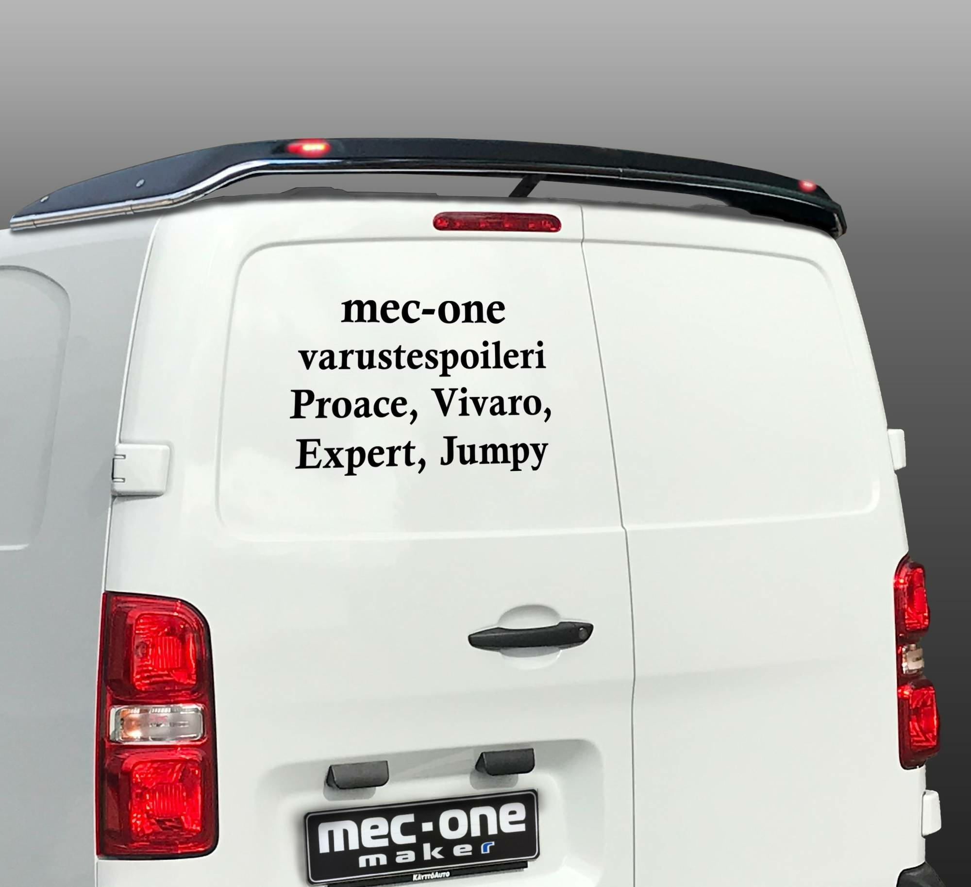 Kuvassa Takaspoileri Toyota Proace 2016-