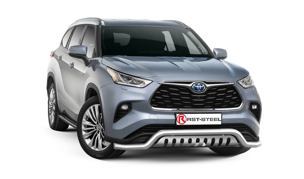 Etupuskurin suojaraudat Toyota Highlander 2021-