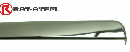 Rekisterikilven kromilista Opel Vivaro 2014-, Pariovelliset