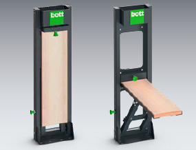 Kuvassa BOTT Vario alastaittuva työtaso