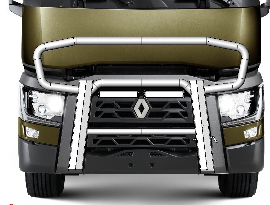 Kuvassa Karjapuskuri Dakar Renault T