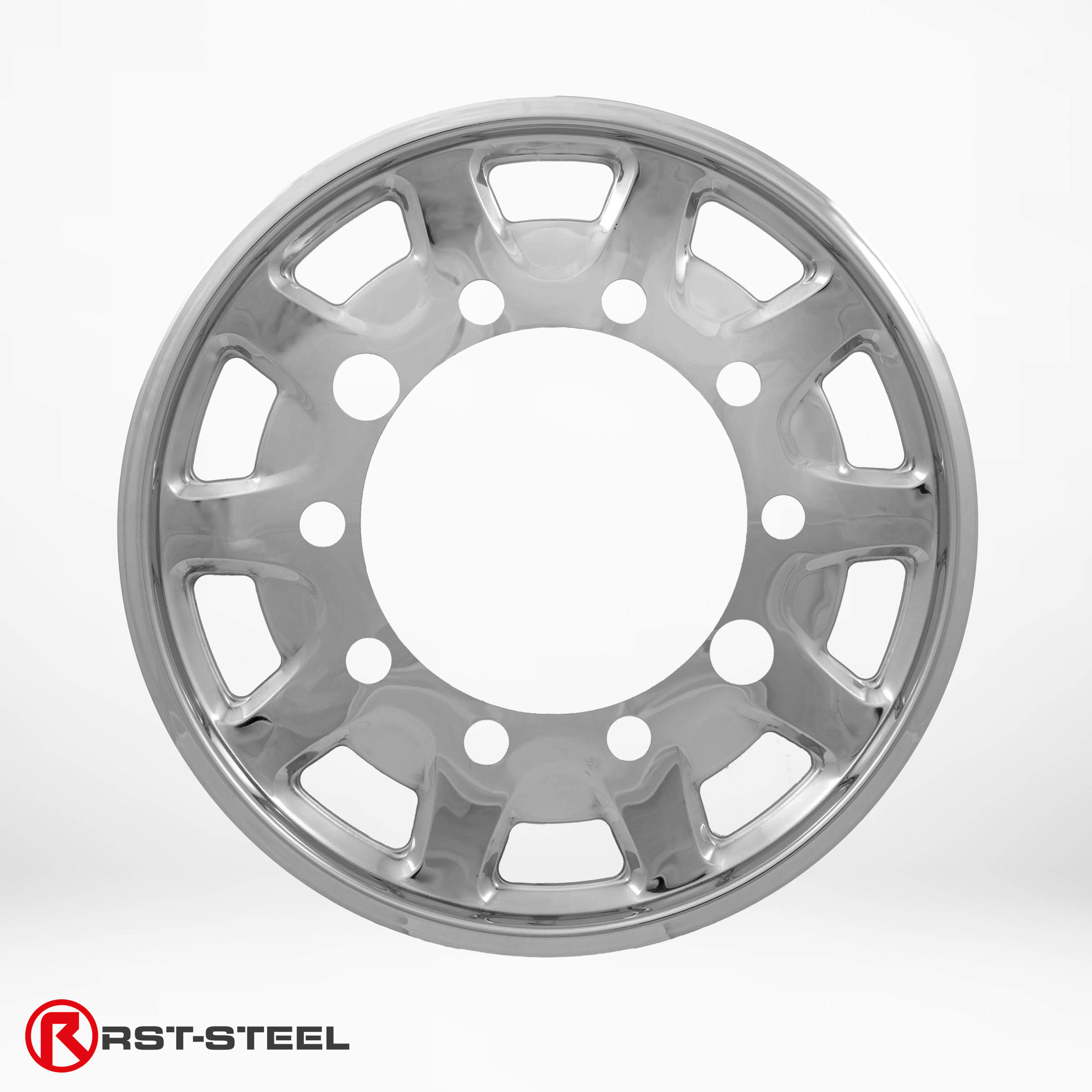 Koristekapselipari ("tunawheel") 22,5"/385 avokeskiö, ET120 - Image 2