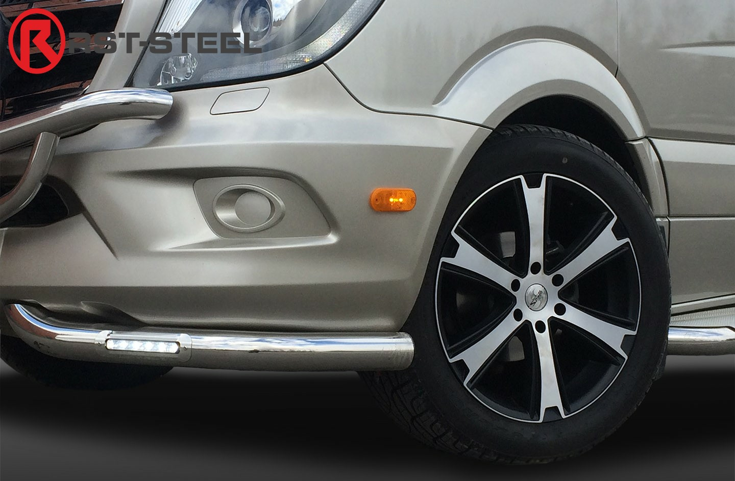 Etuhelmaputket pakettiautoihin