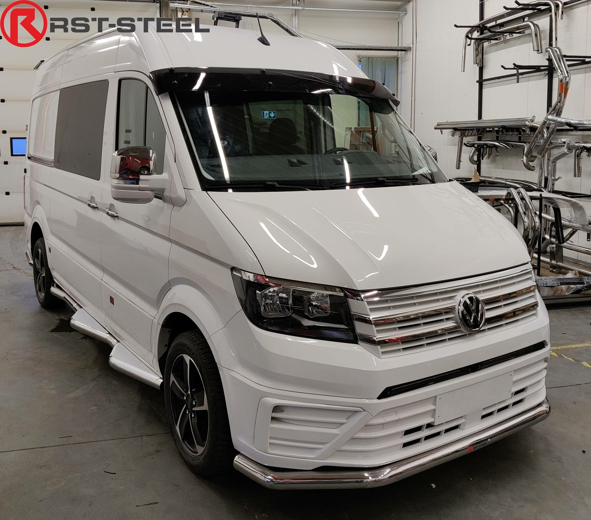 Aurinkolippa VW Crafter 2017-/ Man TGE 2018-
