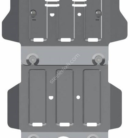Kuvassa STEELER Pohjapanssari Moottorille Toyota Hilux 2015-, Alumiini