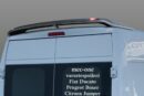 Kuvassa Takaspoileri Fiat Ducato / Citroen Jumper / Peugeot Boxer 2014-