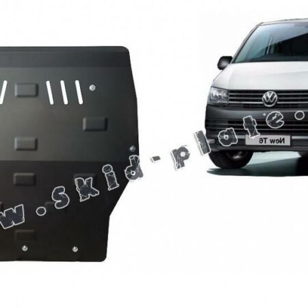 Kuvassa Teräksinen Pohjapanssari VW T6 (2015-)