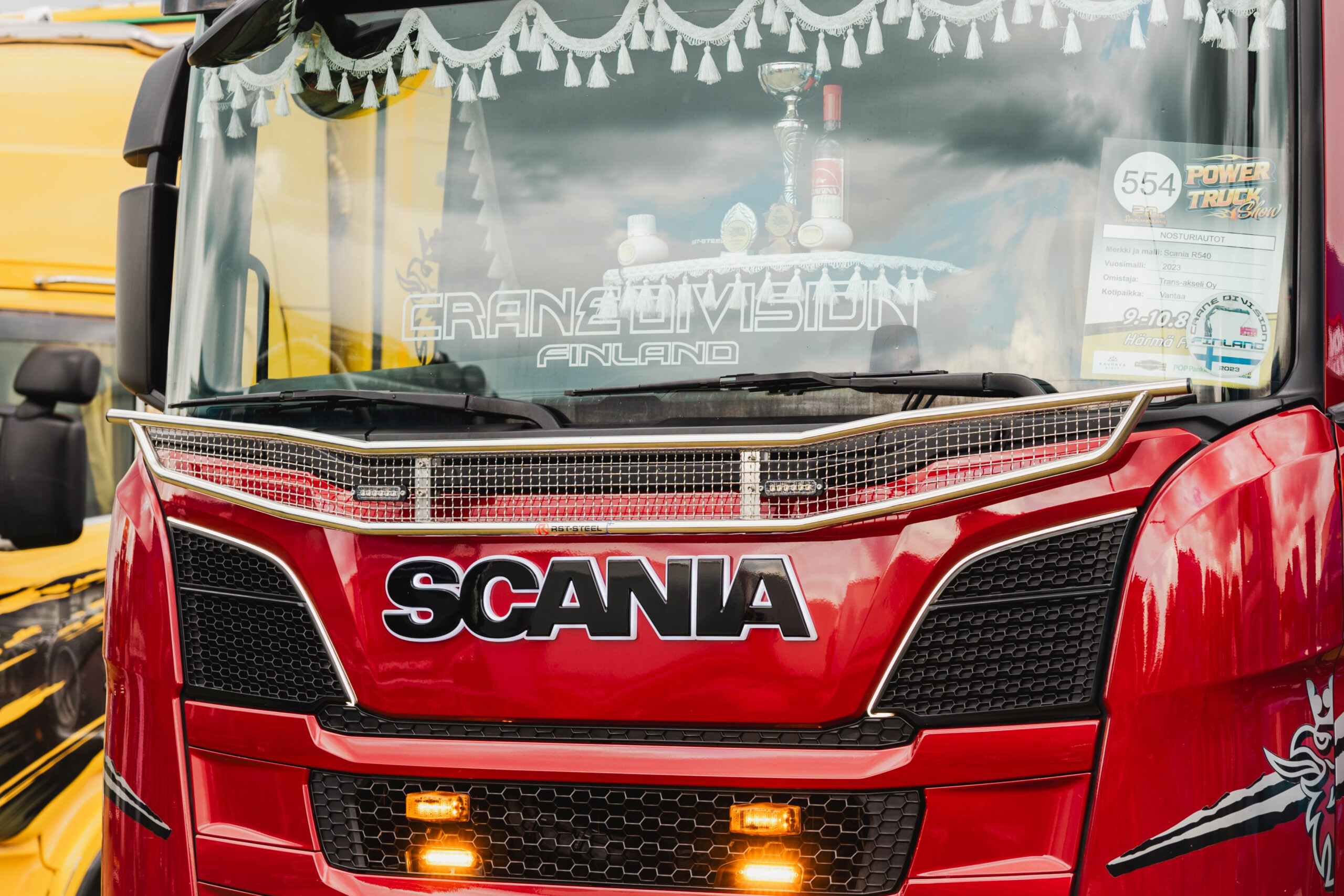 Kuvassa Lintuverkko Scania NextGen 2017-