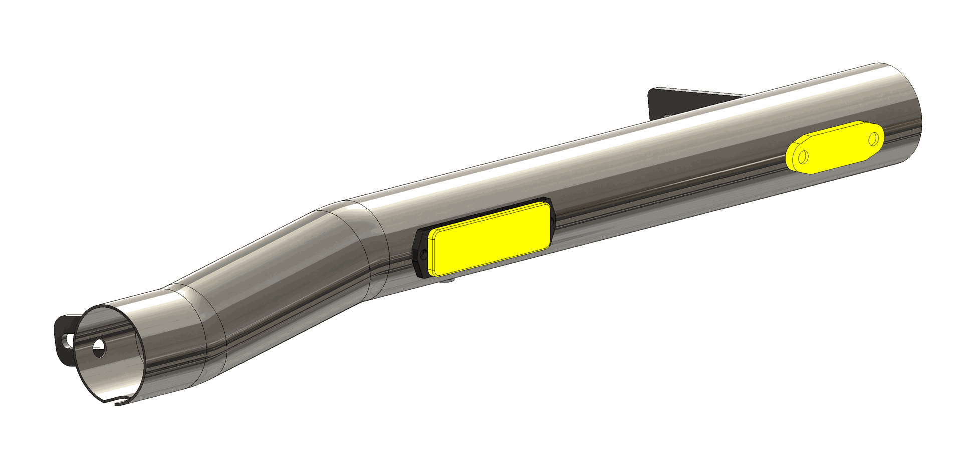 Valoteline (lisäputki oikea puoli) Hitachi ZX135US-7 - Image 2