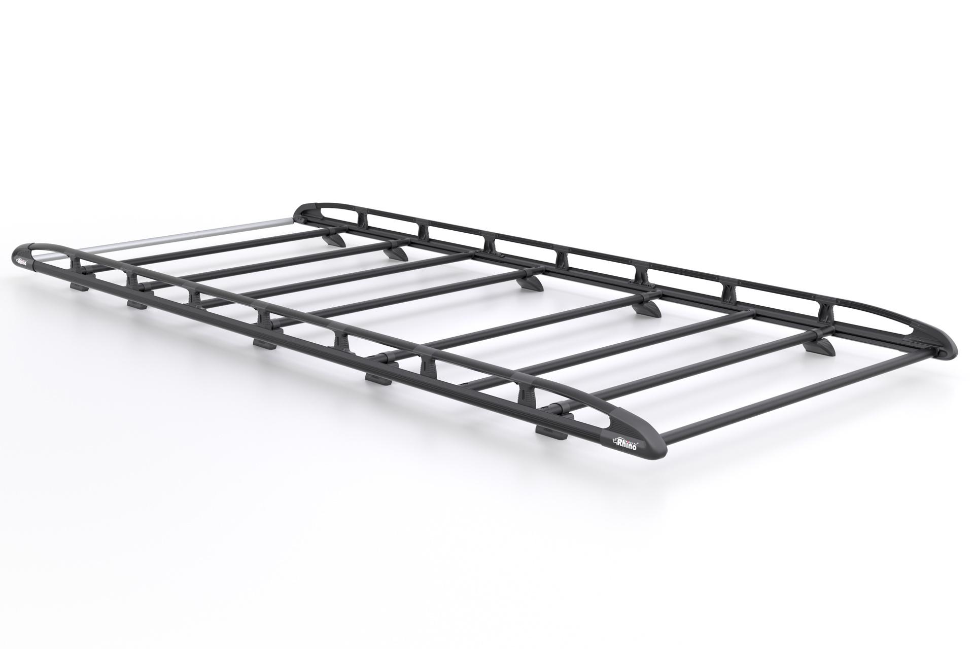 Kuvassa Kattoteline Alumiini KammRack Black Mercedes Sprinter 2018- (L3H2)