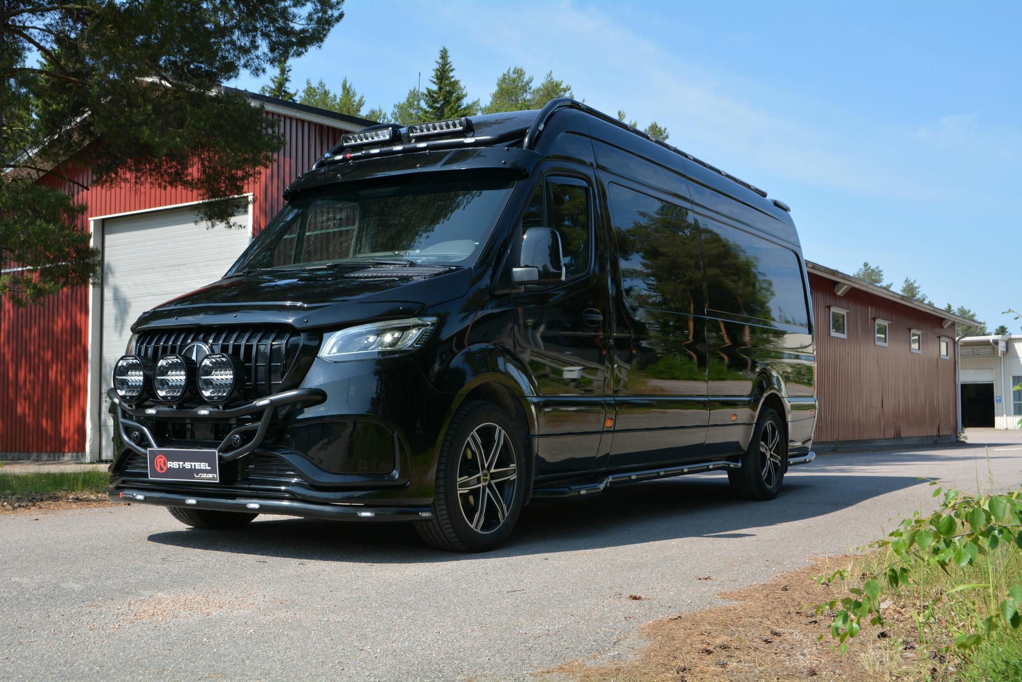 Kylkiputket astimilla MB Sprinter 2006- (LWB)