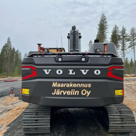 Valoteline taakse / peräpuntin päälle Volvo EC260F 2025-