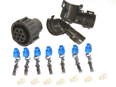 Liitinsarja takavaloon, 7 napainen