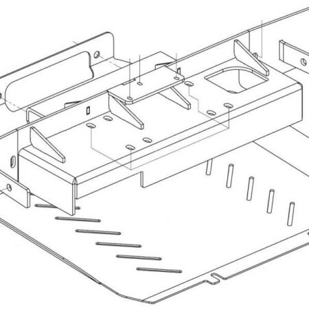 Vinssin asennuslevy Ford Ranger 2019-