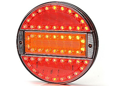 Takavalo / Jarruvalo / Vilkku SLIM Line - 12-24V