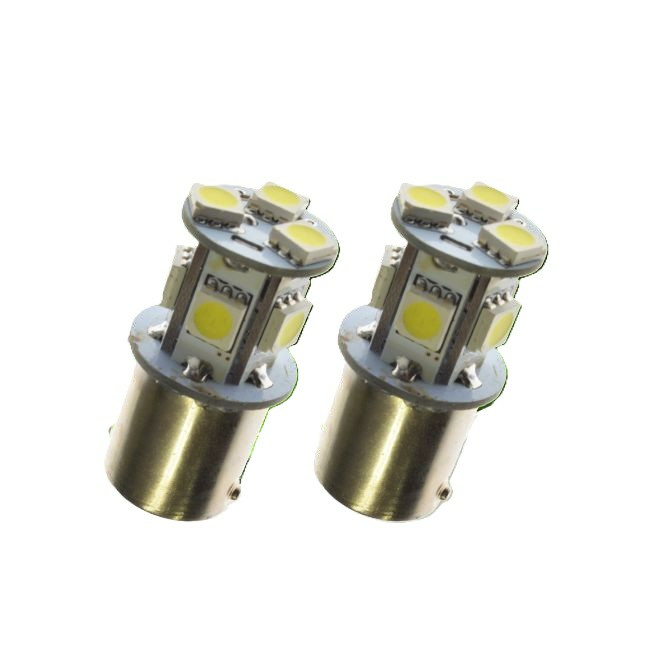 LED-Poltinpari Ledson 6000K / BA15s (Xenonvit)
