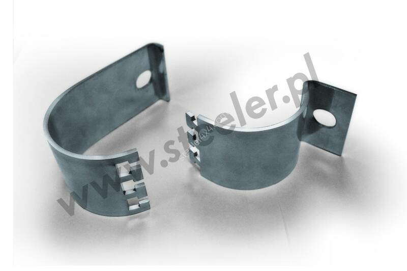 Steeler Valopanta Ø 76mm putkelle, Kiiltävä - Image 2