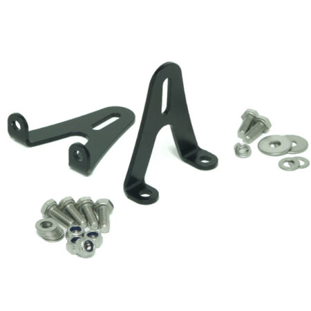 Alumiininen päätykiinnikepari Lazer lisävaloille