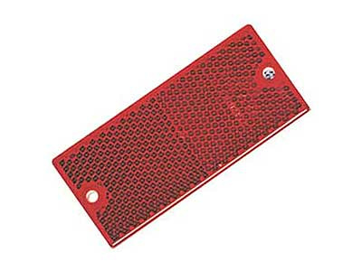 Heijastin punainen 40X90, Liimattava