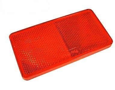 Heijastin punainen 105X55