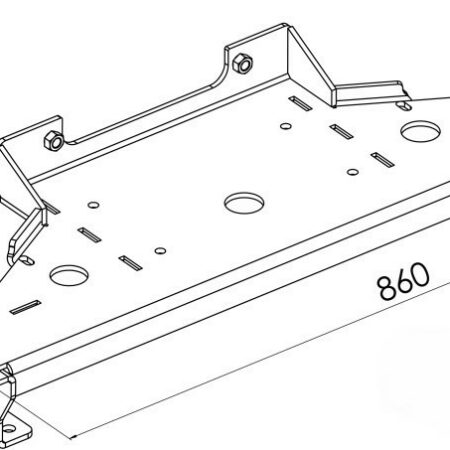 Vinssi kiinnityslevy VW Amarok V6 2016-