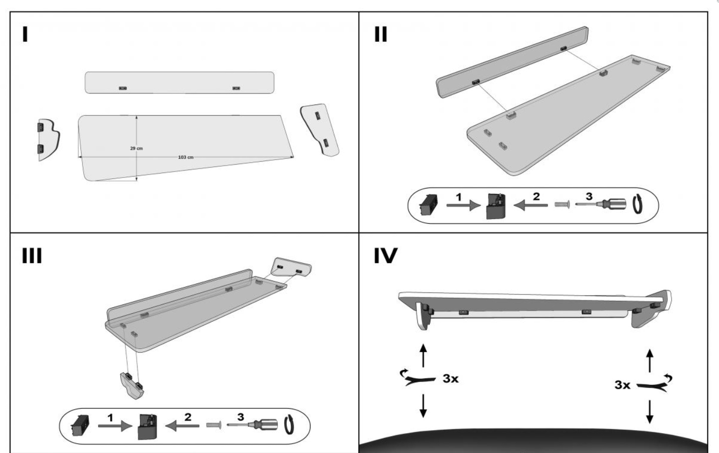 Lisäpöytä MAN TGE 17-24 VW Crafter 16-24 - Image 2