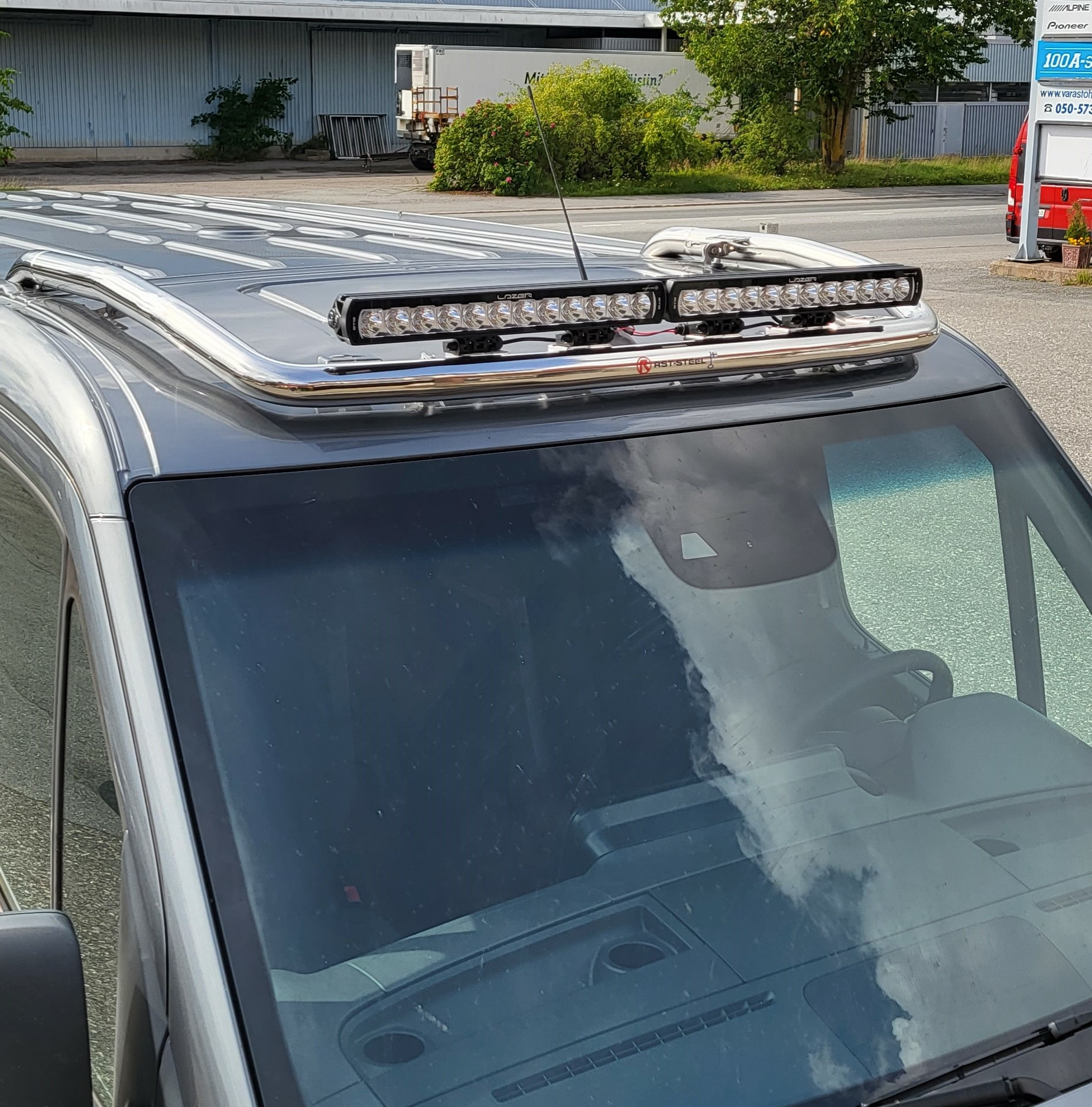 Lisävaloteline katolle MB Sprinter (norm.kattokorkeus) 2006-