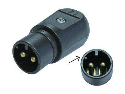 Lisävirtapistoke, 2-napainen