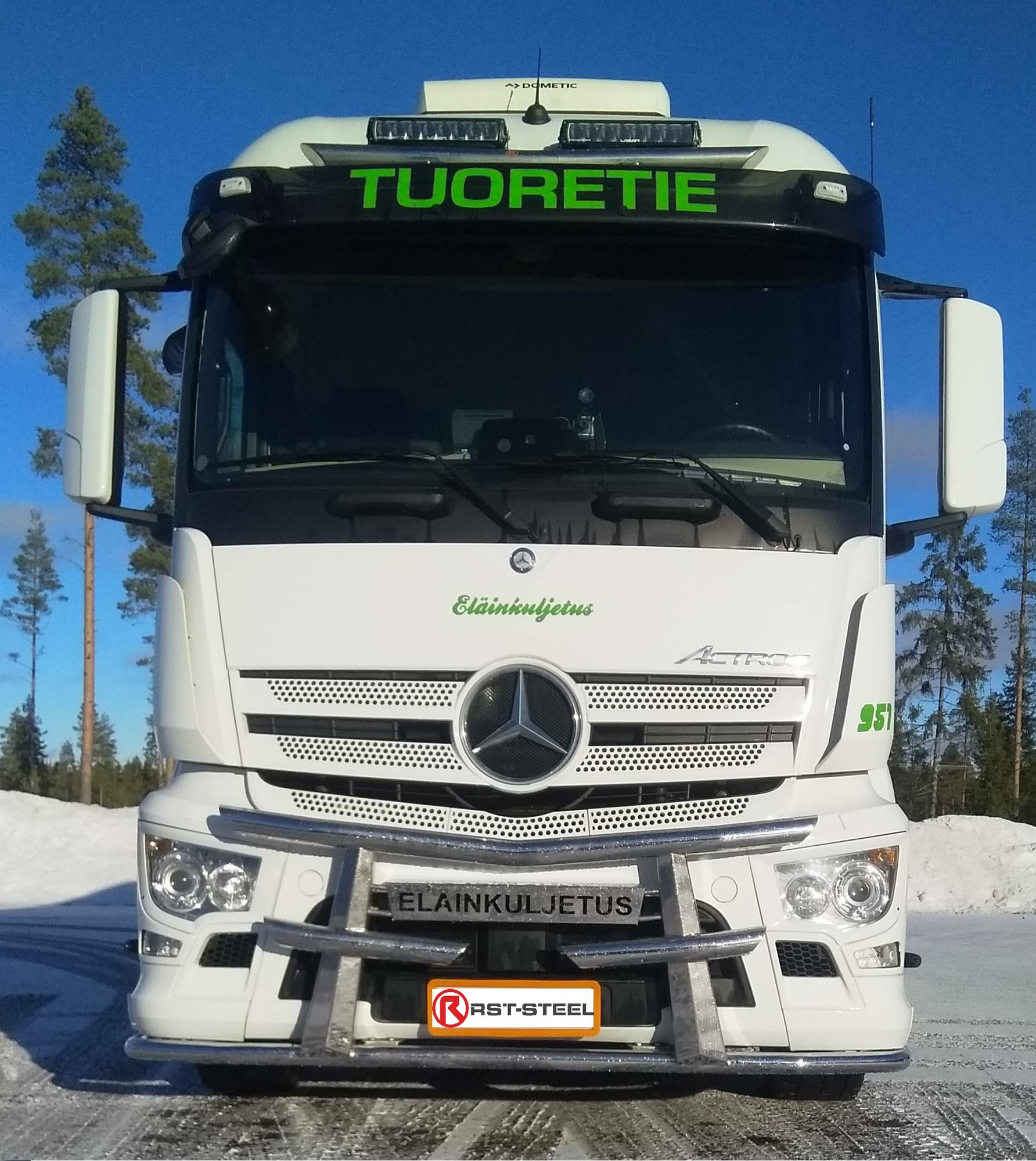 Karjapuskuri Lite MB Actros 2019- 2,3m jakeluautomalleihin
