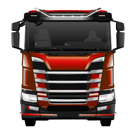 Kattovaloteline Scania NextGen 2017- matala ohjaamo