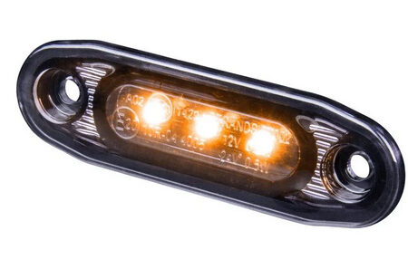 Strands Dark Knight Ultra Slim äärivalo, 12-24V