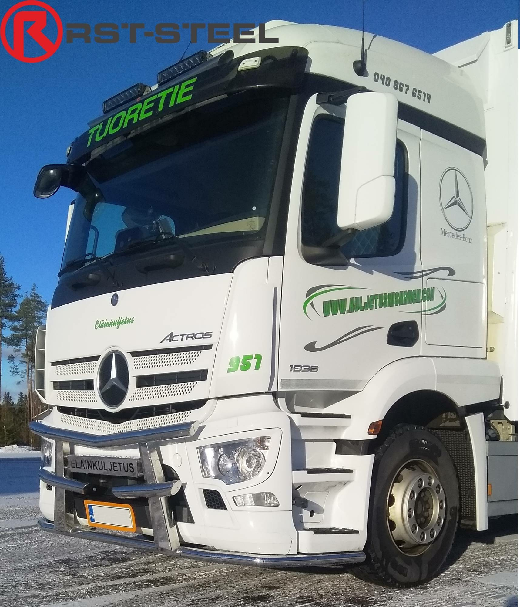 Karjapuskuri Lite MB Actros 2019- 2,3m jakeluautomalleihin - Image 2