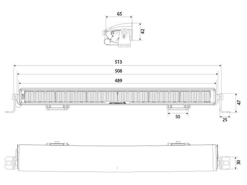 Optibeam Pure 506 LED-Lisävalopaneeli - Image 5