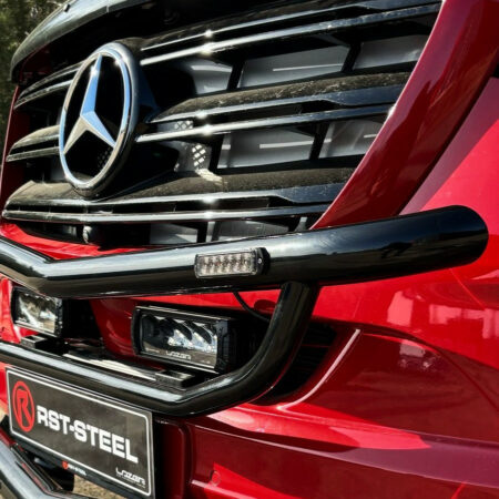 RST-Light LED-Tasovilkku tummaoptiikka, keltainen