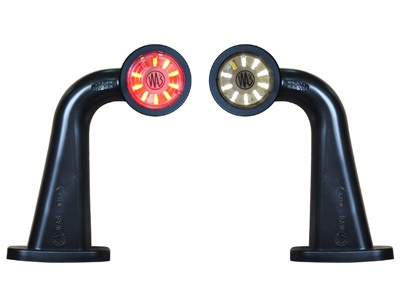 WAS Äärivalo kumivarrella, Kirkas/Punainen