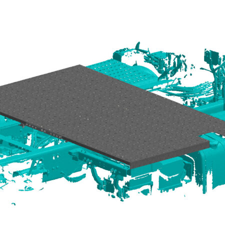 Kävelytaso saranoitu Volvo FH4