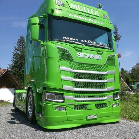 Etuspoileri Scania NextGen 2017-