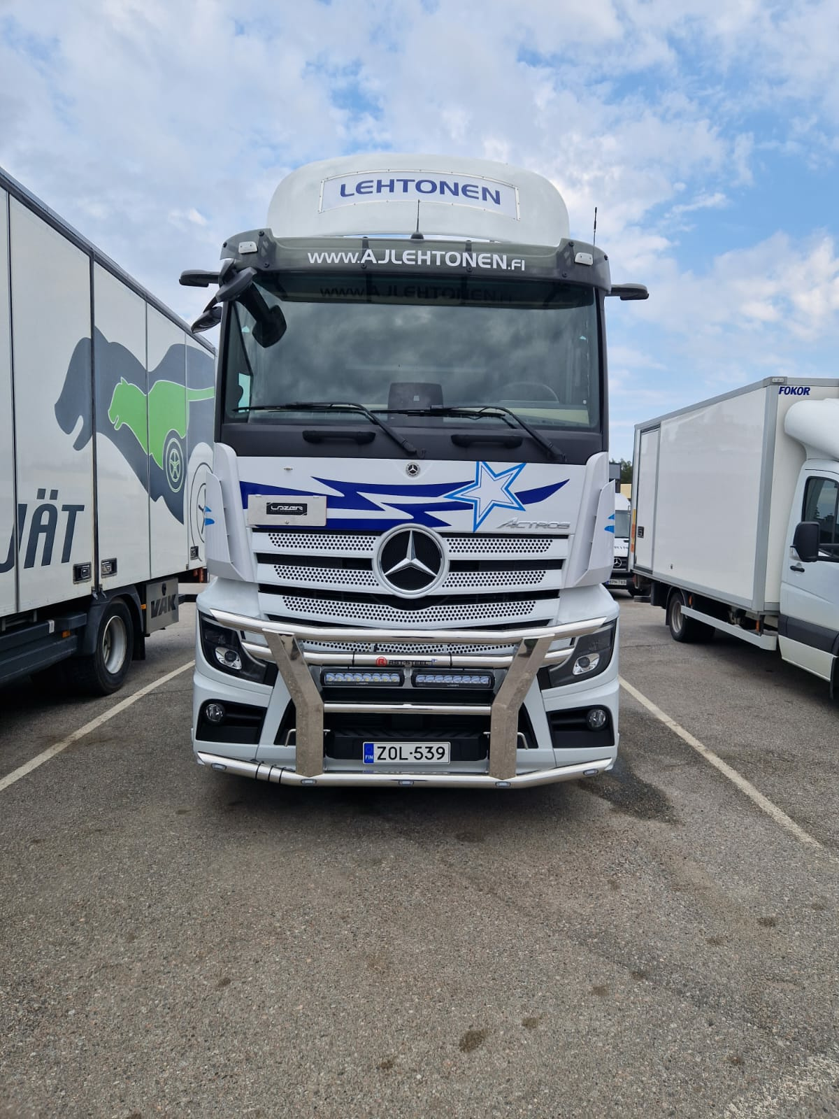 Karjapuskuri Lite MB Actros L 2,3m