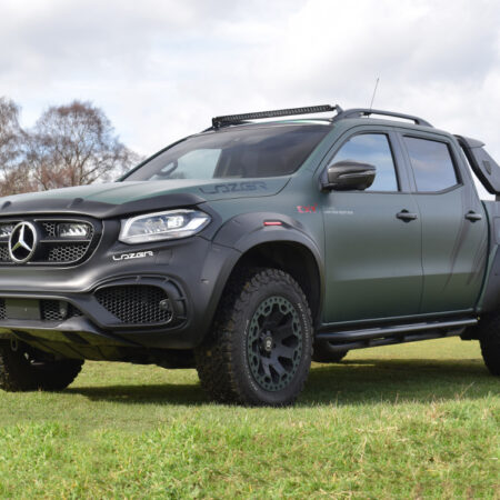 Lazer lisävalopaketti katolle MB X-Sarja 17-, kattokaiteilla