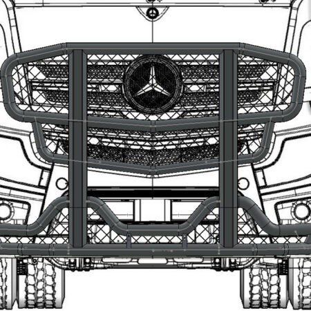 Karjapuskuri Freeway MB Actros 2,3m