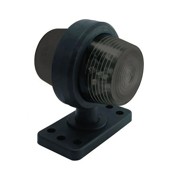 Gylle Kumivarsivalo LED 110mm / 5m kaapeli (tummaoptiikka)